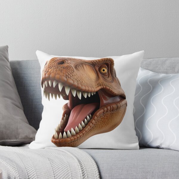 Item preview, 3D Cartoon T-Rex Dinosaur, Logo, Sticker, Wall arts, Art Prints and More designed and sold by Kevin Lou.