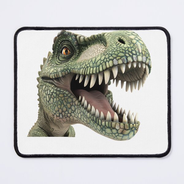 Item preview, 3D Cartoon T-Rex Dinosaur, Logo, Sticker, Wall arts, Art Prints and More designed and sold by Kevin Lou.