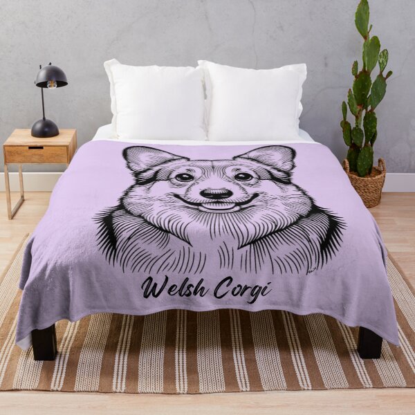 Item preview, Simple Line Drawing Pembroke Welsh Corgi designed and sold by critterpatchusa.