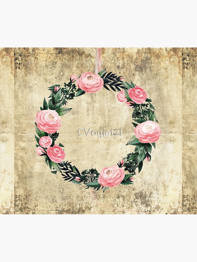 Wreath #Rose Flowers #Royal collection by CVogiatzi