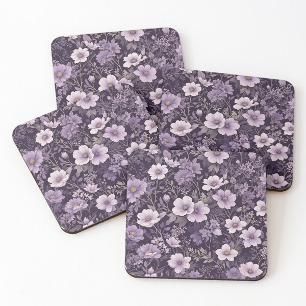 Item preview, Purple Tranquil Bloom Floral Pattern designed and sold by Ninjakandy.