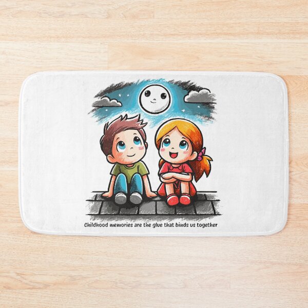 Item preview, Hand-Drawn Childhood memories are the glue that binds us together-national siblings day designed and sold by toobel.