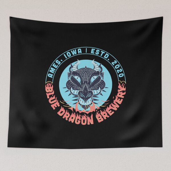 Item preview, Blue Dragon Brewery Logo designed and sold by ErynGibson.