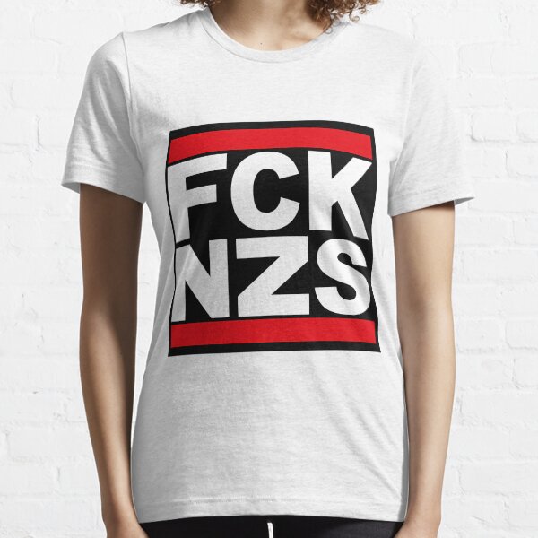 Vista previa del artículo con la obra «Fck-Nzs Men Logo», diseñado y vendido por AlfredPayett.