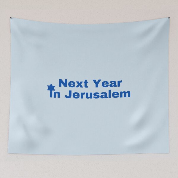 Item preview, Passover Next Year in Jerusalem designed and sold by NJGDesigns.