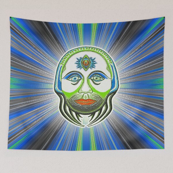 Item preview, MysticTunnel-DarkBlue designed and sold by Klaus Bremner (Autotelic Art).