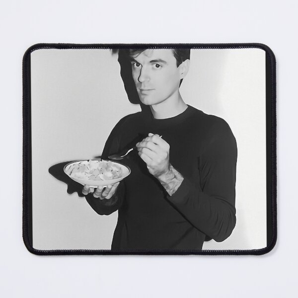 Item preview, David Byrne Eating Cereal designed and sold by JosephCole34.