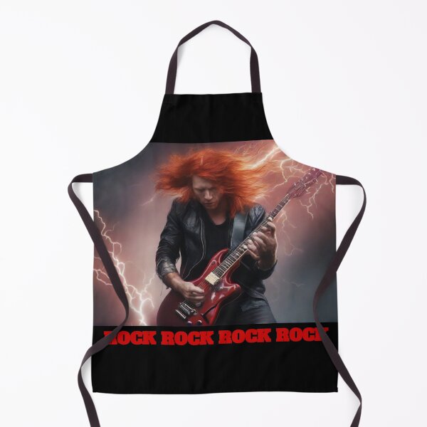 Item preview, Red-haired rock guitarist designed and sold by Artbellachi.