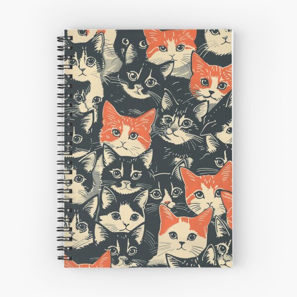 Item preview, Cats Kittens Cute Vintage Art Pattern Art Retro designed and sold by LVTFCOarts.