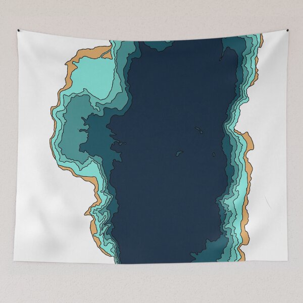 Item preview, Lake tahoe sticker designed and sold by ~ Roodpart ~ Owen White.
