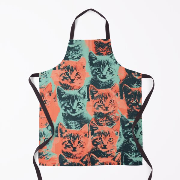 Item preview, Adorable Vintage Pattern Art Cats Kittens Funny designed and sold by LVTFCOarts.