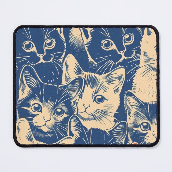 Item preview, Adorable Vintage Art Cute Cats Pattern Retro designed and sold by LVTFCOarts.