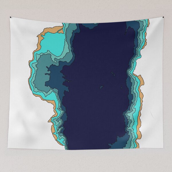 Item preview, Lake tahoe sticker designed and sold by ~ Roodpart ~ Owen White.