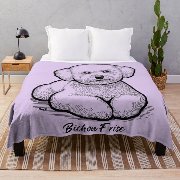 Item preview, Simple Line Drawing Bichon Frise designed and sold by critterpatchusa.