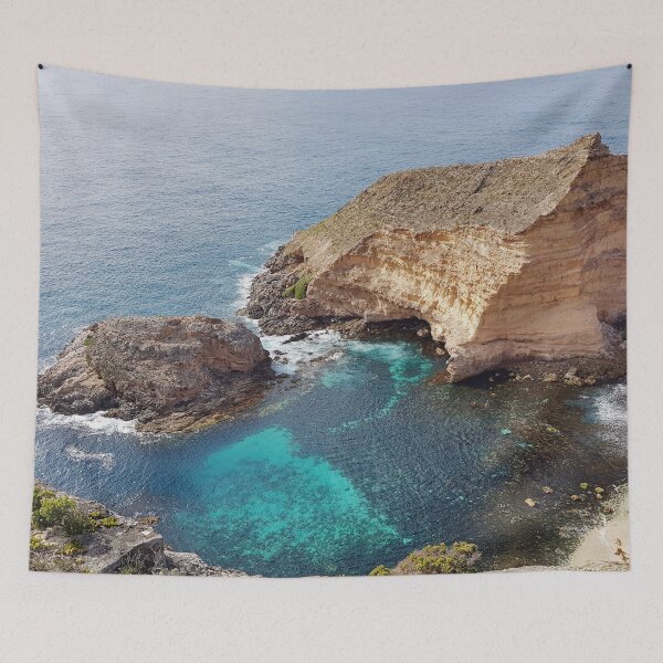 Item preview, Blue Ocean With Islands designed and sold by Designsbygroovy.