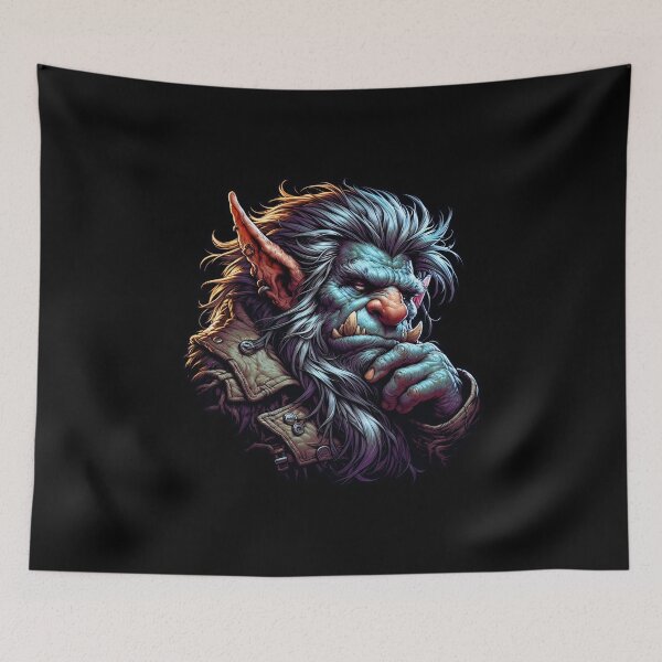 Item preview, The Troll Thinks designed and sold by Probably Fine Designs.