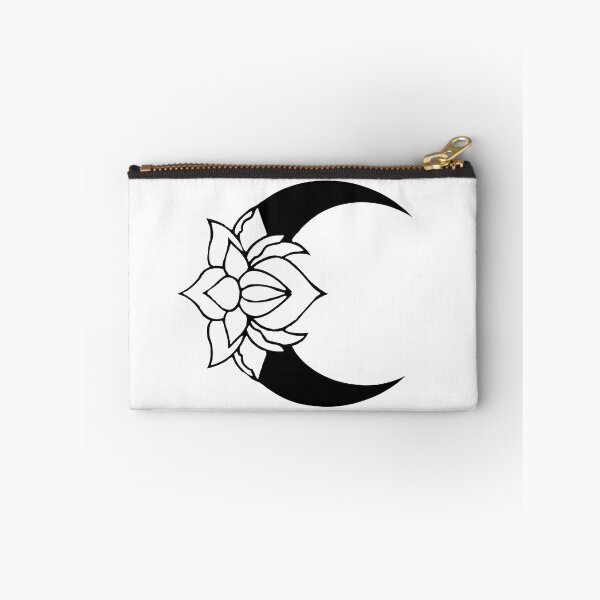 Item preview, Lotus Moon (Black) designed and sold by ArtbyMikkiC.