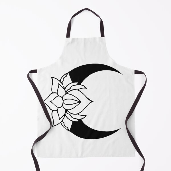 Item preview, Lotus Moon (Black) designed and sold by ArtbyMikkiC.