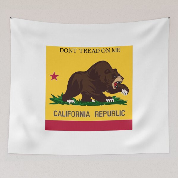 Item preview, Dont tread on me  new California  flag  designed and sold by Betojimenez13.