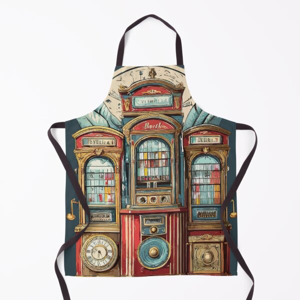 Item preview, Nostalgic Melodies: Retro Jukebox Revival designed and sold by bb-15artstudio.