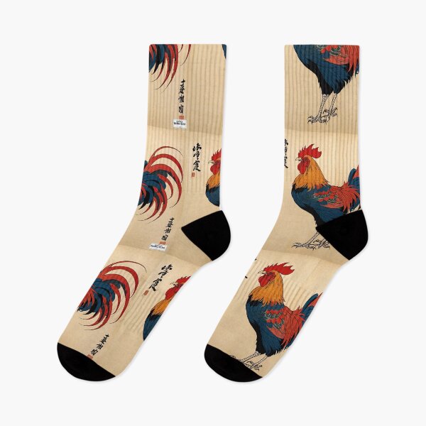 Item preview, Rooster red Japan style 3 designed and sold by RedWolfDisigne.