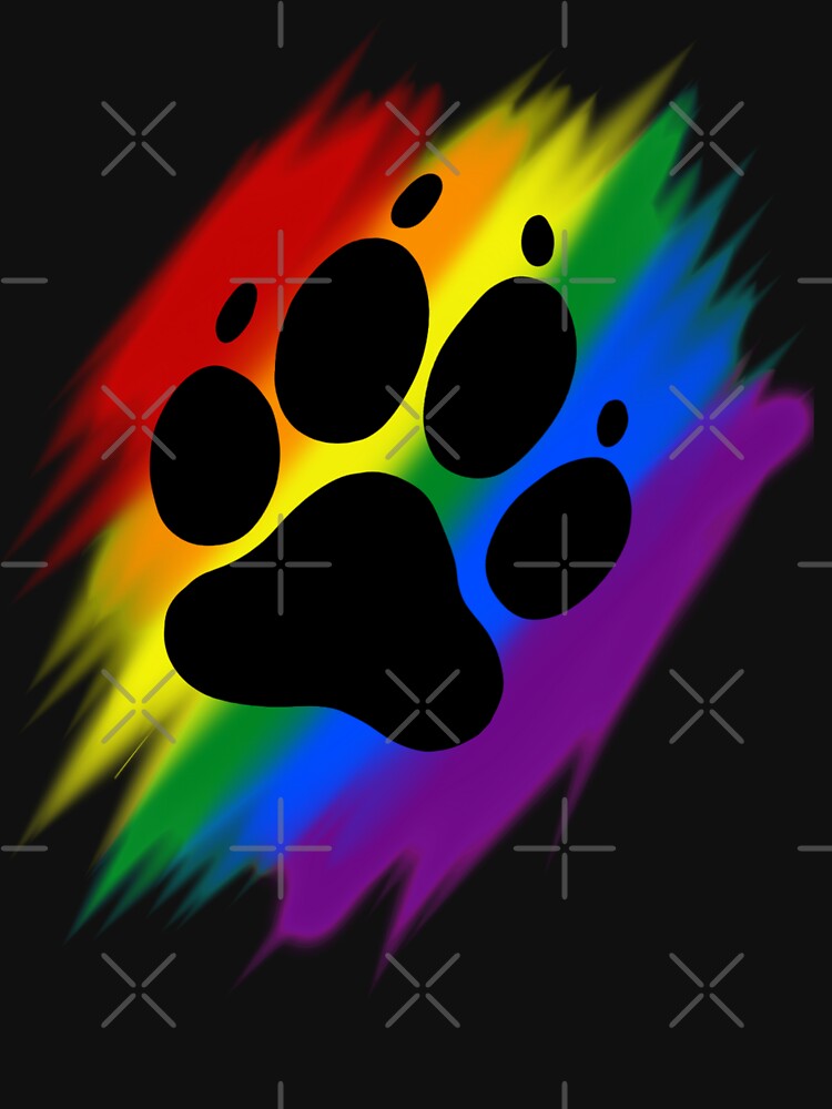 dog rainbow shirt