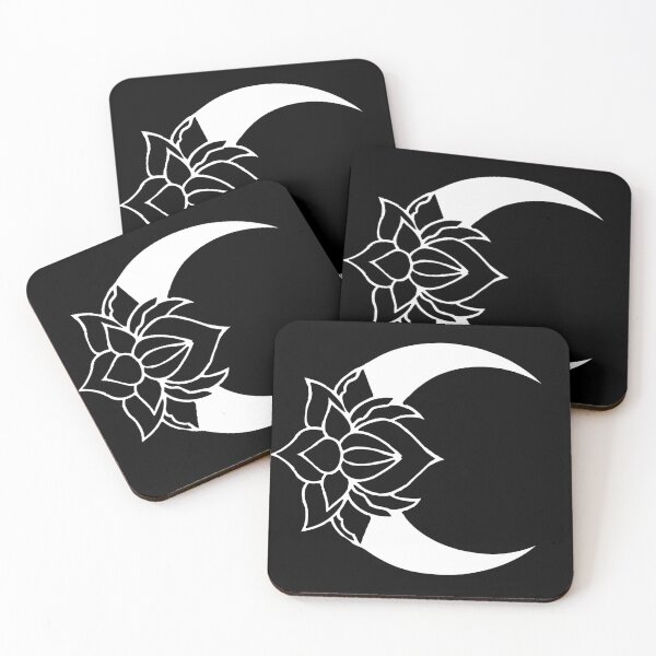 Item preview, Lotus Moon (White) designed and sold by ArtbyMikkiC.