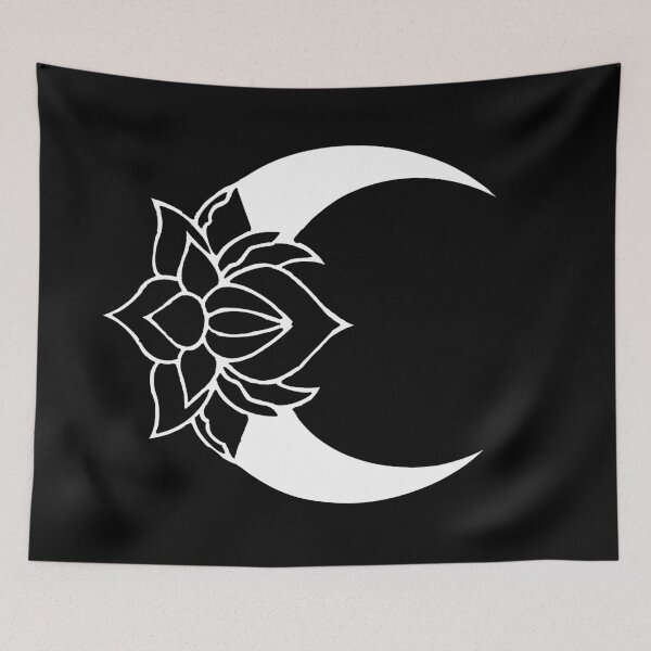 Item preview, Lotus Moon (White) designed and sold by ArtbyMikkiC.