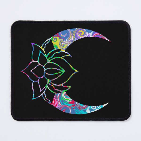 Item preview, Lotus Moon (Colourful) designed and sold by ArtbyMikkiC.