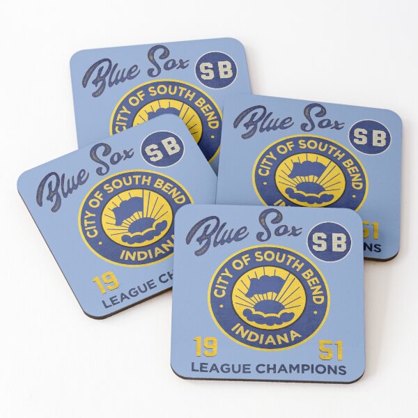 Item preview, South Bend Blue Sox • AAGPBL Patch designed and sold by MKE Rhine Maiden  •  Grumble Services, LLC..