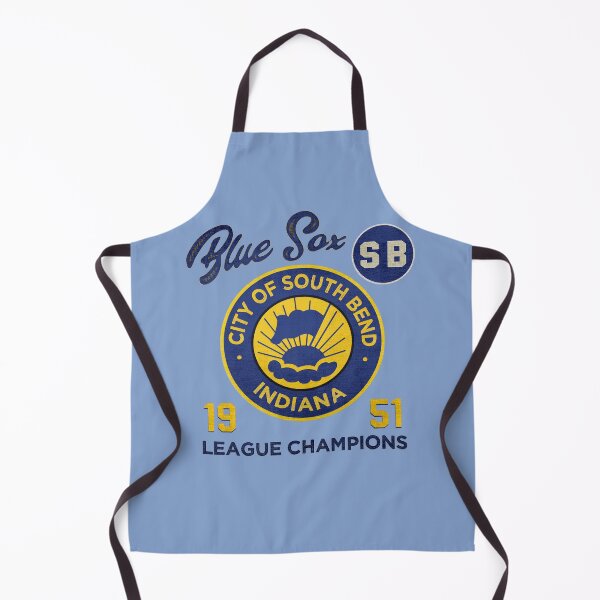 Item preview, South Bend Blue Sox • AAGPBL Patch designed and sold by MKE Rhine Maiden • Grumble Services, LLC..