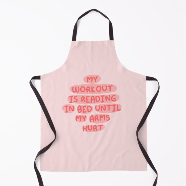 Item preview, My workout is reading in bed until my arms hurt funny book lovers  designed and sold by Kawabijutsu21.
