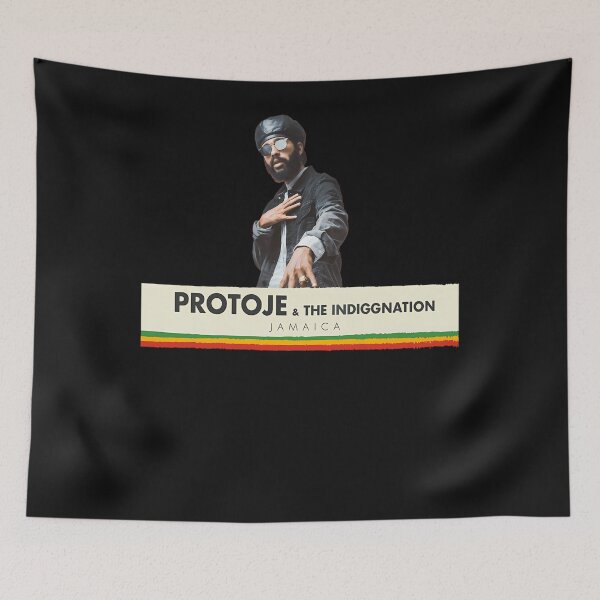 Item preview, Protoje And The Indiggnation Jamaican Subculture Singer designed and sold by DAISBROC.