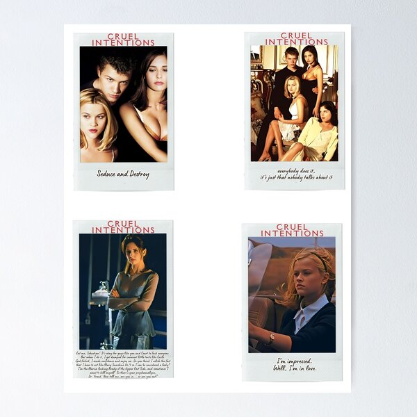 CRUEL INTENTIONS MOVIE POSTER SET ORIGINAL ROLLED 27x40 22x34