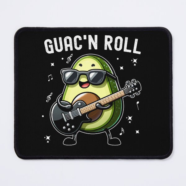 Item preview, Guac And Roll -  Funny Rock And Avocado Cinco De Mayo  designed and sold by FunSilly.