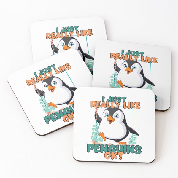 Item preview, I just really like penguins ok? designed and sold by vidyaroul.