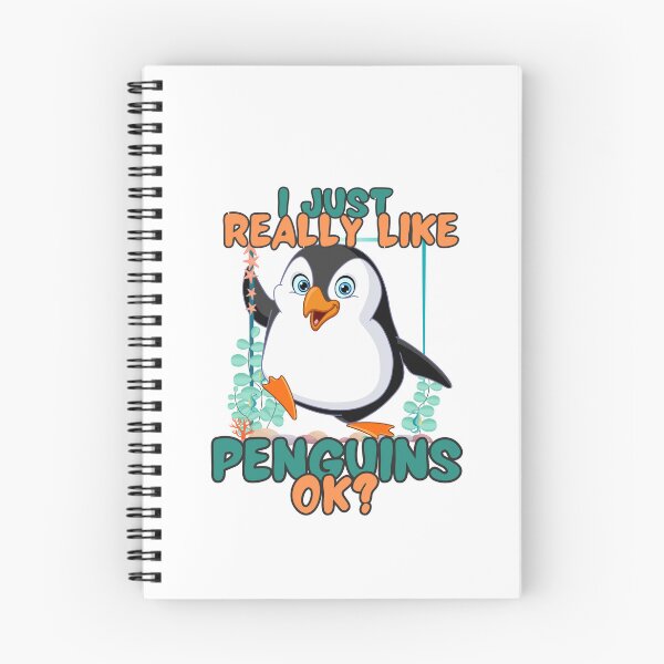 Item preview,  I just really like penguins ok? designed and sold by vidyaroul.