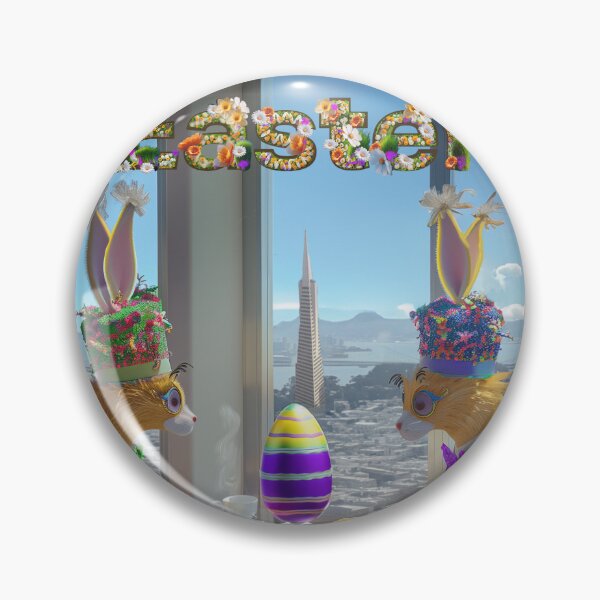 Item preview, Rabbits Enjoy Easter Brunch in San Francisco designed and sold by gareored.
