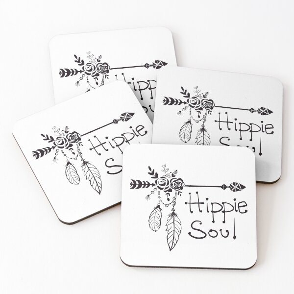 Item preview, Hippie Soul (Arrow, Feathers, Flowers) designed and sold by ArtbyMikkiC.