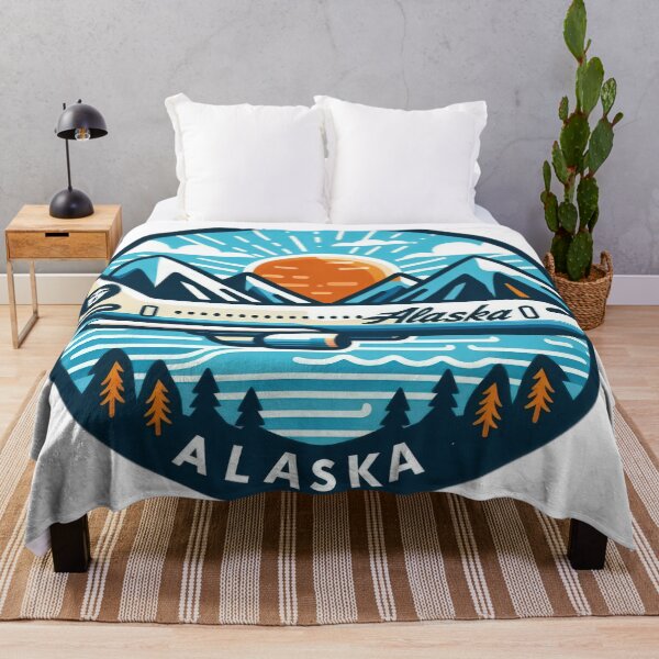 Item preview, Alaska airlines Emblem aircraft aviation designed and sold by Expressions-Sel.
