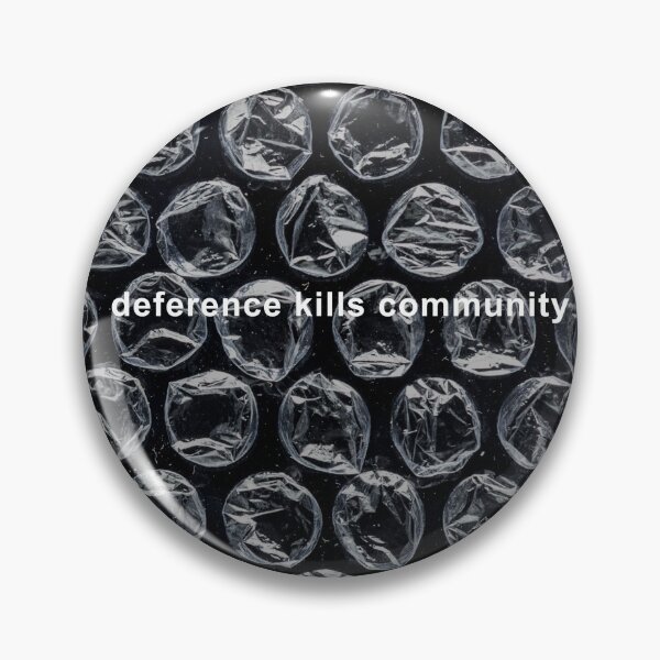 Item preview, Deference Kills Community designed and sold by Devon Spier.