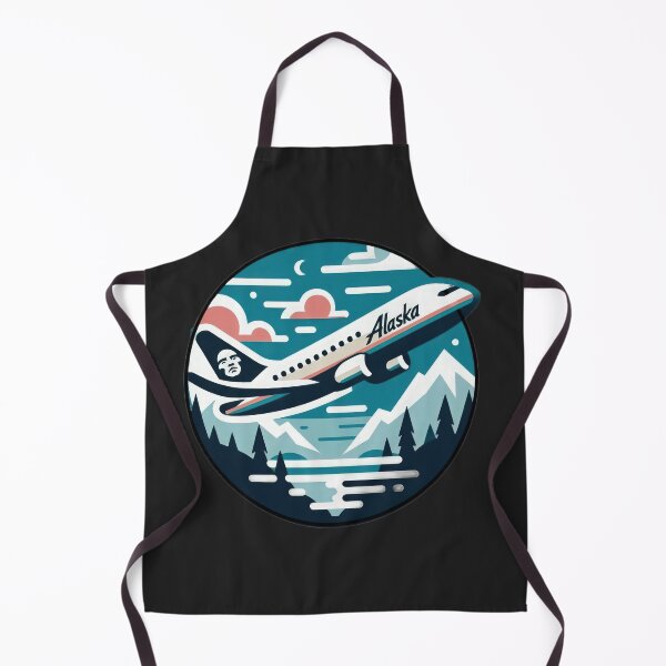 Item preview, Alaska airlines aircraft aviation Emblem  designed and sold by Expressions-Sel.