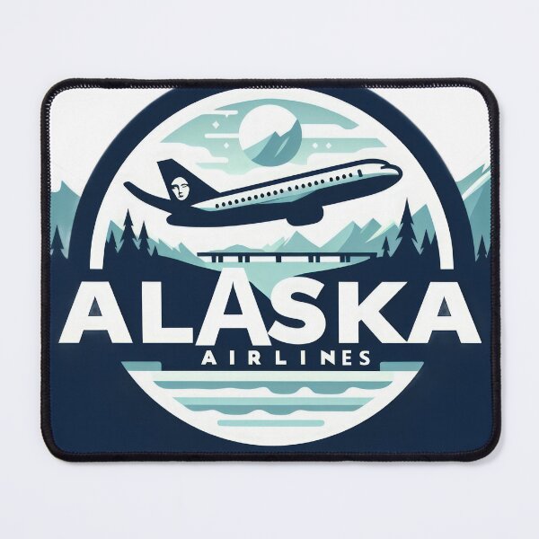 Item preview, Alaska airlines Emblem aircraft Alaska designed and sold by Expressions-Sel.
