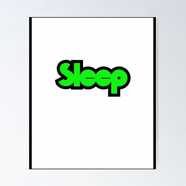 Item preview, Funny Art Sleep Band Love Rock Music designed and sold by JanetMcVeigh.