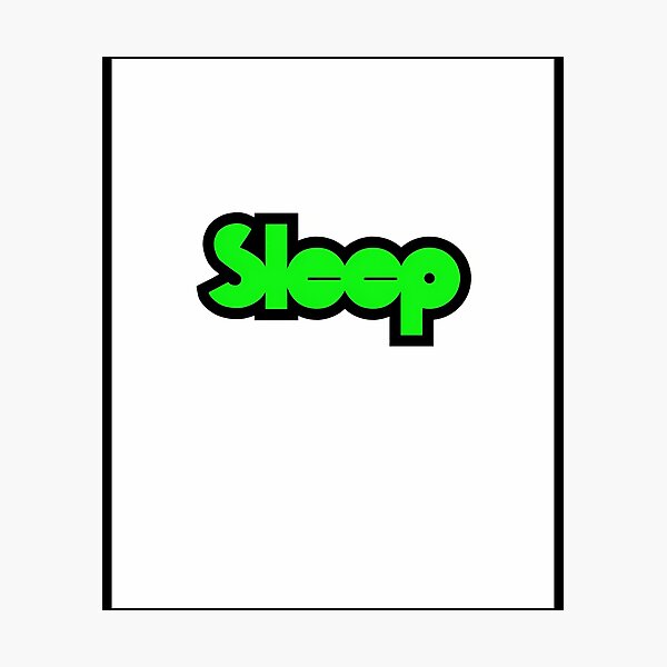 Item preview, Funny Art Sleep Band Love Rock Music designed and sold by JanetMcVeigh.
