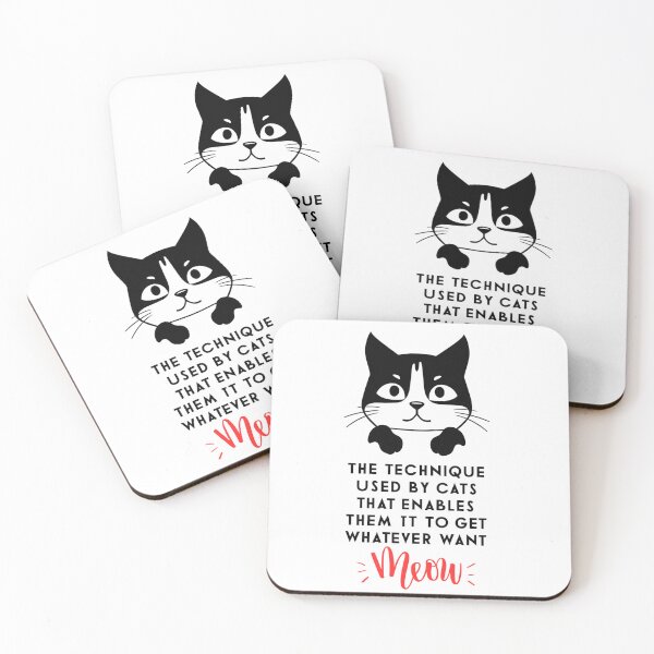 Item preview, The Technique Used by Cats to Get Whatever They Want designed and sold by Colorful-Garden.