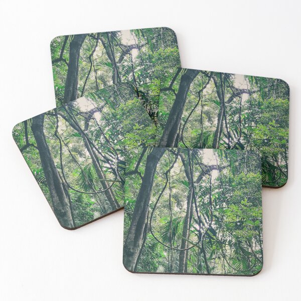 Item preview, Shades of green in the forest canopy designed and sold by Bellamaree.