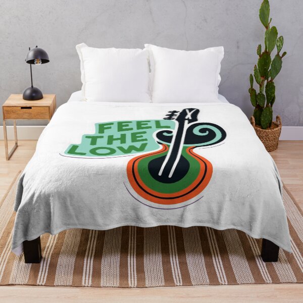 Item preview, Abstract Bass Clef and Guitar 'Feel the Low' Artwork designed and sold by NiftyWrx.
