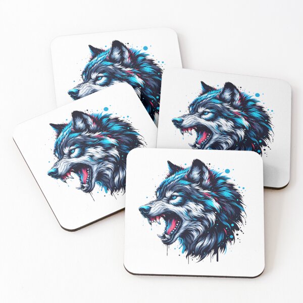 Item preview, Growling Wolf Shirt designed and sold by PeelZinc.