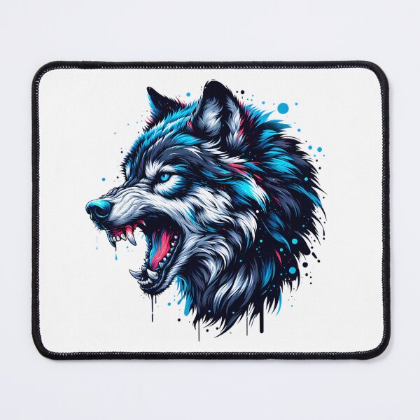 Item preview, Growling Wolf Shirt designed and sold by PeelZinc.